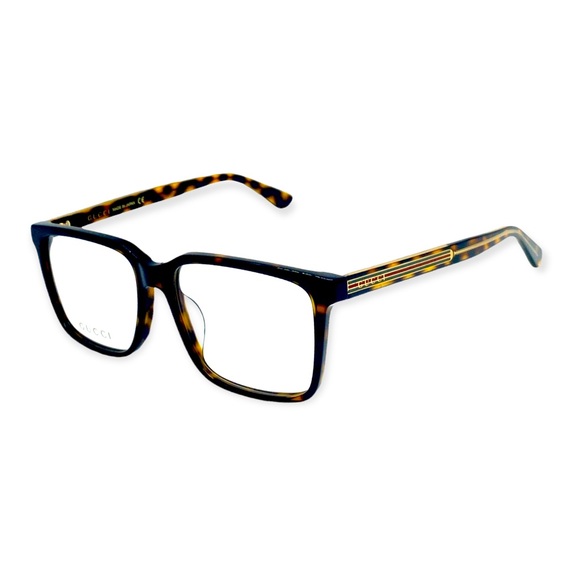 Gucci eyeglasses man-woman .Havana 55